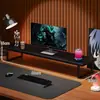 Prateleira de Armazenamento para Mesa, Suporte para Monitor de Computador, Organizador de Teclado, Suporte para Laptop