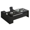 Mesa de chefe, conjunto de móveis de escritório minimalista moderno, mesa individual executiva, mesa individual de gerente, mesa executiva grande, mesa de escritório