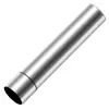 Tubo de escape de acero inoxidable de 70 mm de diámetro, tubo de escape de calentador de agua a gas, codo de chimenea, conducto de tubería alargada de acero inoxidable