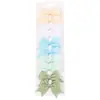 Nuevo Pack Combinado de 10 Pasadores para el Cabello Hechos a Mano con Lazo Sencillo de Amazon para Niños Accesorios para la Cabeza Moda Diaria