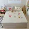 Xiangling Premium Lindo Estilo Ins Grande Dibujo Animado Látex Alfombrilla Juego de Dos o Tres Piezas, Lavable a Máquina