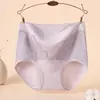 Ropa interior de algodón puro de cintura alta para madres de mediana edad, Talla grande 100 kg para mujeres de talla grande, Transpirables, Ampliados, Antibacterianos, Pantalones cortos para mujer