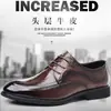 Zapatos de piel para hombre marca Dragonfly, zapatos formales de piel genuina, zapatos casuales con cordones, moda británica, zapatos de boda, zapatos de piel genuina de alta gama