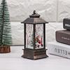 Decorações de Natal Lâmpada de Vento Pequena Lâmpada de Vela Boneco de Neve Eletrônico Luz Noturna Presente de Natal Enfeites de Mesa