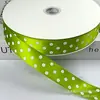 Cinta de Lunares de 2.5cm, Cinta de Satén de Lunares, Empaque de Regalo con Flores, Moño Hecho a Mano, Accesorios para el Cabello DIY, Cinta de Poliéster