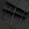 Collar de Cadena con Doble Hebilla Estilo Europeo y Americano 2.0 Nightclub Hip-Hop Collar de Metal Joyería Transfronteriza Venta al por Mayor Cadena Gruesa Cadena