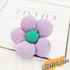 Nuevo Color Algodón Flor de Cinco Pétalos Joyería Ropa Bolsa Accesorios para el Cabello Accesorios para la Cabeza Broche DIY Flor
