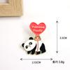 Remate Broche de Corazón de Dibujos Animados Insignia Linda Broche de Aleación Broche de Payaso Pequeño Imperdible Anti-Exposición