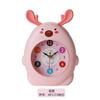 Reloj despertador pequeño con diseño de conejo de dibujos animados, reloj colgante, adorno de mesita de noche para niños, regalo de cumpleaños, reloj sencillo, regalo para estudiantes