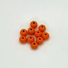 Cuentas de colores de aleación, cuentas redondas, cuentas sueltas de pintura, material de pulsera con agujero pasante, accesorios de joyería DIY, pulsera colgante al por mayor