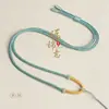Ajuste de Cuerda para Colgante DIY Colgante de Jade Tejido a Mano Colgante de Pixiu Cera de Abejas Buda Cuerda de Collar de Ocho Hilos Venta al por Mayor