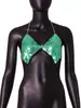 AYJ Amazon 2026 Nueva Ropa Femenina Transfronteriza Europea y Americana Camisola Metálica Sexy de Lentejuelas para Fiesta en Discoteca Ropa de Exterior Y20