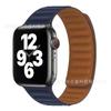Aplicable a Apple Watch iwatch correa de silicona magnética corrugada applewatchs8/7/6/5 cadena de silicona