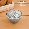 Tigela de salada de aço inoxidável com textura martelada, tigela aprofundada para bater ovos, tigela para assar e misturar, tigela para servir, recipiente para alface e travessa para servir