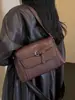 Bolso de Mano Retro Simple de Comercio Exterior 2026 Nueva Moda Casual Textura Bolso de Hombro Único Versátil Bolso Cruzado para Mujer Moderno