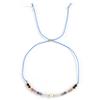 Europa y Estados Unidos Amazon transfronterizo explosiones pulsera de los doce constelaciones tejida a mano con cuentas de arroz fino pulsera joyería al por mayor