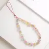 Nuevo cordón para teléfono móvil cadena de teléfono móvil de cristal funda de teléfono móvil exquisita cuerda para la muñeca estilo ins fresco pequeño para mujer sensación de alta gama
