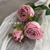 Atacado de fábrica 3 concubinas imperiais rosa comércio exterior casamento salão de casamentos arranjo de flores decoração de sala de estar em casa flores artificiais