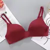 Ropa interior push-up sin costuras estilo japonés ligera para mujer, sujetador inalámbrico transpirable, sujetador para chica estudiante, 12 colores
