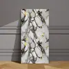 Papel de Parede Personalizado Atacado Imitação de Azulejo Mármore Autoadesivo Decoração de Parede Impermeável e à Prova de Óleo Adesivos de Parede