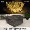 Árbol de Piedra Translúcida, Árbol Luminoso, Panel Translúcido, Piedra Volcánica, Bambú, Hoguera, Hotel, Cafetería, Decoración, Ingeniería de Paisajes