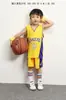 Bulls Chinos Lakers 76ers Celtics Curry Ropa Infantil de Jardín de Infancia Jersey de Baloncesto Infantil
