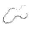 Joyería Transfronteriza Europea y Americana, Gargantilla de Cadena Corta Gruesa Geométrica, Collar Corto Casual de Moda y Versátil