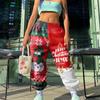 Comercio exterior Europa y América Amazon pantalones casuales estampados sueltos pedidos XX0110