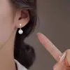 Brincos de Pérola com Franjas para Mulheres Novo Estilo Popular de 2025 Brincos de Clipe de Alta Qualidade Sem Furos Brincos Femininos