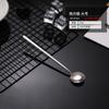Taza de Café para Postre de Acero Inoxidable 304 con Mango Largo Cuchara para Hielo Nido de Pájaro Cuchara Redonda Pequeña para Revolver Vajilla Olla Arrocera Exquisita