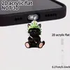 Protetor de Porta de Celular Tema Água-viva Fofo 2D para Conector iPhone/Type-C Android Desenho Animado