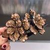 Pinza para el pelo grande de doble capa elegante estilo coreano con diamantes flash Pinza para el pelo Pinza para el pelo Pinza para el pelo Pinza para el pelo Pinza para el pelo Regalo para madre Pinza para el pelo Accesorios para el pelo para mujer