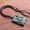 Natural Xinjiang Hetian jade Jade hueco Wudao Guanyin colgante dragón Guanyin Jade colgante