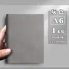 Sijin cuaderno mayoreo libreta negocios actas de reunión oficina A5 piel suave libro dorado logo imprimible