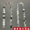 Cortina de Lantejoulas Prateadas Fio de Lantejoulas Espelho Laser Prateado Brilhante Redondo Quadrado Losango Fio de Lantejoulas Cortina de Lantejoulas Decoração Suspensa