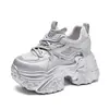 Zapatos Deportivos de Malla con Lentejuelas para Hombre y Mujer, Estilo Nuevo Invierno 2026, Suela Gruesa de Terciopelo, Zapatos Ocultos para Aumentar la Altura, Mujer