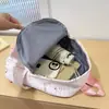 Mochila de jardín de infantes de dibujos animados, de alto valor, gatito lindo bordado, mochila pequeña casual ligera para niños, mochila escolar