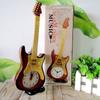 Despertador de mesa retrô europeu com música de guitarra, relógio para fotografia, presentes corporativos