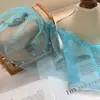 Ribete de encaje plisado de malla no elástica de 15 cm de ancho para cortinas, sofá, dobladillo de vestido de princesa, ropa y decoración de puños