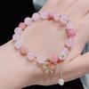Fu Die ~ Nueva Pulsera de Mariposa para Mujer Pulsera de Cuentas Color Caramelo Diseño Mejor Amigo de Estudiante Pulsera de Hada Más Vendida