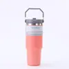 Taza de coche con asa para pajita, taza Ice Bully de acero inoxidable 304, gran capacidad, múltiples modelos, color en stock, suministro