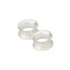 Venda transfronteiriça 1 par expansor de orelha de silicone multicor joia para perfuração da aurícula Amazon temu para homens e mulheres