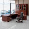 Mobiliario de Oficina Tradicional Chino Clásico Atmosférico Multifuncional Madera Maciza Mesa de Jefe Combinación Escritorio y Silla