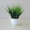 Simulação Pastoral Buquê de Flores Gipsofila Plantas Verdes Flores Plásticas Decoração Casa Pequenas Plantas em Vasos Flores Enfeites Plantas em Vasos Flor Artificial