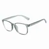 Gafas Antiazules Retro Uña de Arroz para Teléfono Móvil Computadora Gafas Planas Montura Cuadrada de Moda para Hombres y Mujeres 8082