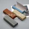Estuche de Cuero para Gafas Simple Alta Apariencia Tacto Premium Resistente a la Presión Creativo Personalizado Caja de Almacenamiento para Gafas de Sol Mayoreo Gafas para Miopía