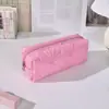 Neceser acolchado con diseño de conchas, superventas transfronterizo, gran capacidad, bolsa de aseo portátil para viajes y estuche para lápices/papelería elegante
