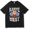 Camiseta Divertida de Meme de Kanye West, Camiseta Retro Hip-Hop Rap para Hombre, Camiseta de Manga Corta para Hombre