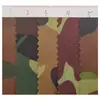 Al por mayor en stock poliéster liso 210D15*19 tela Oxford camuflaje impresión por transferencia de calor tela de camuflaje tela para equipaje