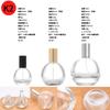 Botella de Perfume Vacía Spot Portátil de Bayoneta de Tornillo 30ml 50ml 100ml Material Blanco Cristalino Vidrio